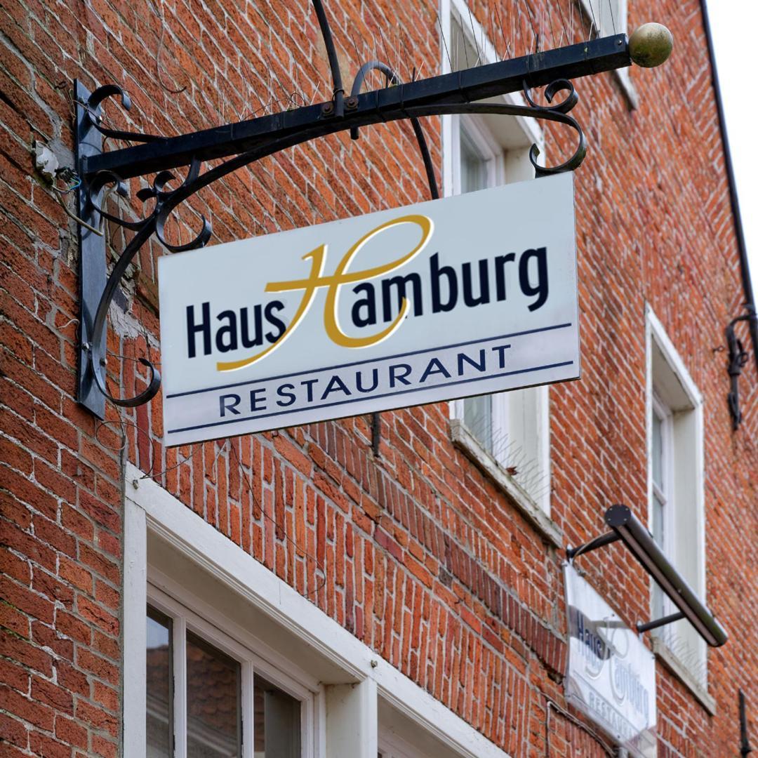 Restaurant Haus Hamburg Hotel Leer Exterior photo